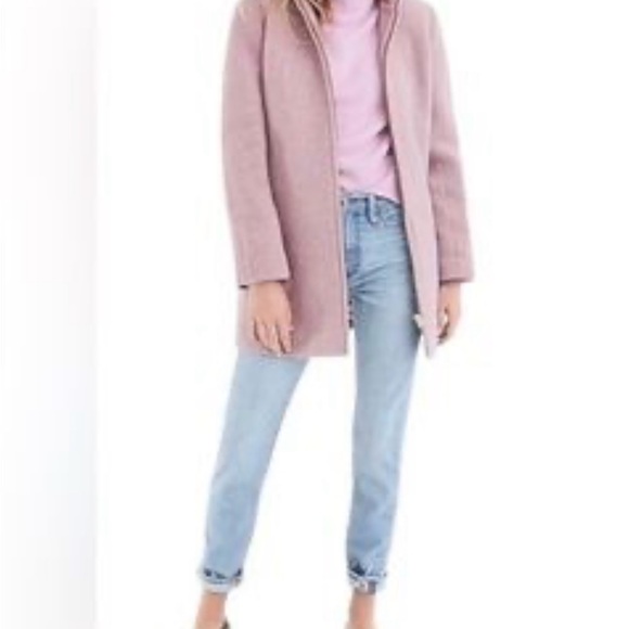 J Crew Italian Stadium Cloth coat (size 4) - Picture 3 of 10